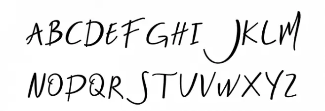 Nightlife-Regular 字体 大写