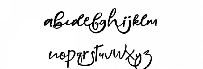 Nightlife-Regular फ़ॉन्ट लोअरकेस