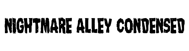 Nightmare Alley Condensed Font