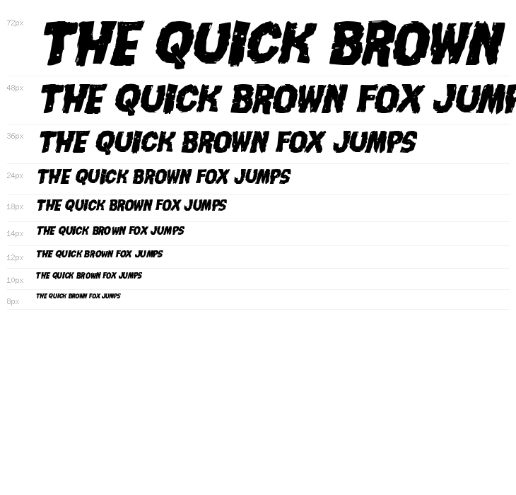 Nightmare Alley Expanded Italic Waterfall