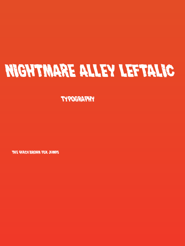 Nightmare Alley Leftalic Poster