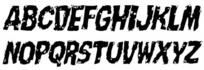 Nightmare Alley Light Italic Polices MAJUSCULES