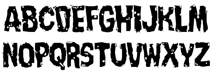 Nightmare Alley Light Font LOWERCASE