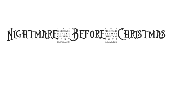 Nightmare-Before-Christmas Logo