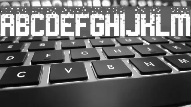 Nightmare Codehack Font examples