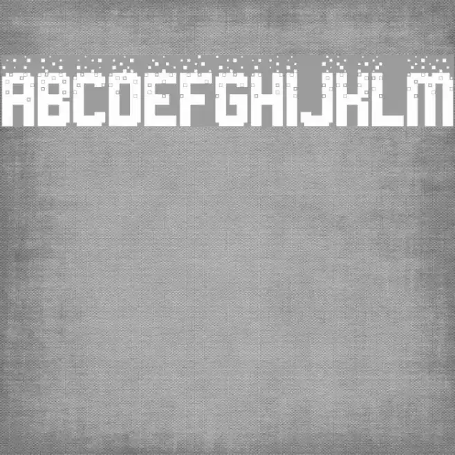 Nightmare Codehack Font examples