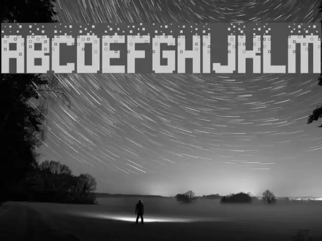 Nightmare Codehack Font examples