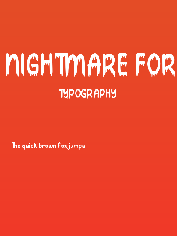 Nightmare Forest Poster