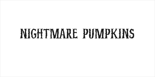 Nightmare Pumpkins Logo