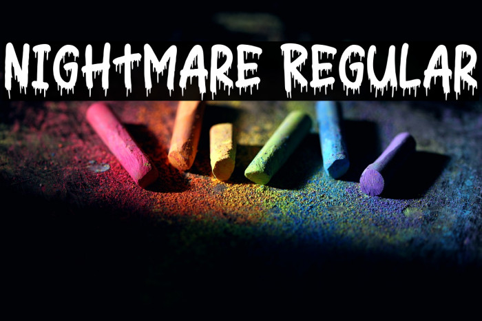 Nightmare Regular Example 1