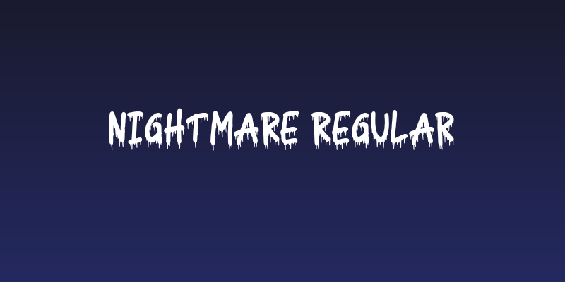 Nightmare Regular Social Header