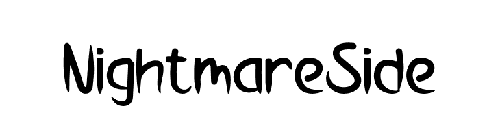 Nightmare Side  Fuentes Gratis Descargar