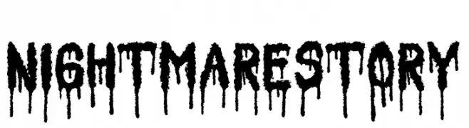 Nightmare Story  Frei Schriftart Herunterladen