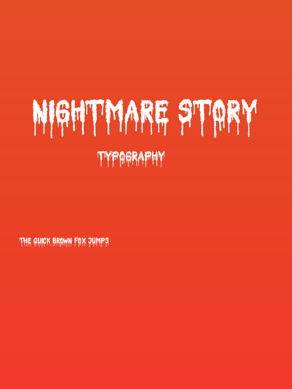 Nightmare Story Poster