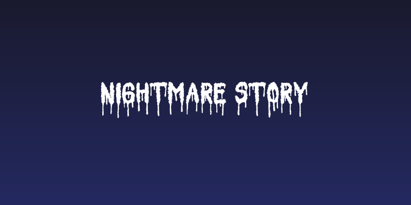 Nightmare Story Social Header