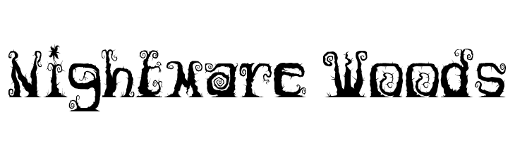 Nightmare Woods  免费字体下载