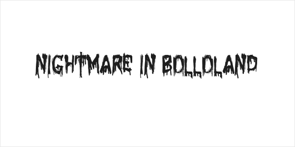 Nightmare in Bolloland Logo