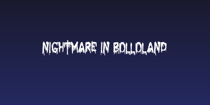 Nightmare in Bolloland Social Header