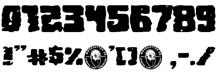 Nightmare on Raval Streets Font OTHER CHARS
