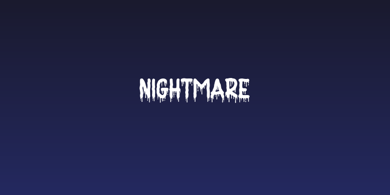 Nightmare Social Header
