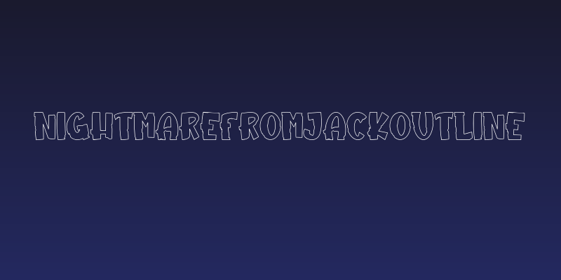 NightmareFromJackOutline Social Header