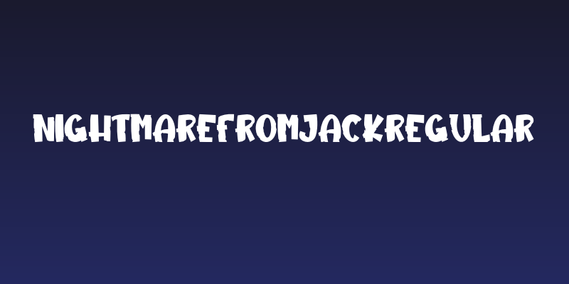 NightmareFromJackRegular Social Header
