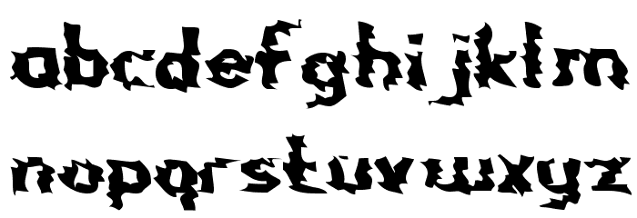 Nightporter Font LOWERCASE
