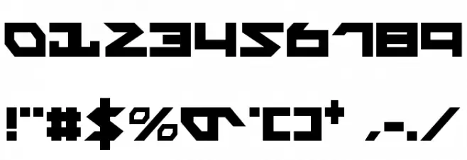 Nightrunner Condensed 字体 其它煤焦