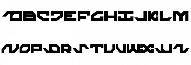 Nightrunner Condensed Polices MAJUSCULES