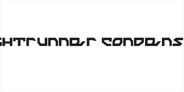 Nightrunner Condensed Logo