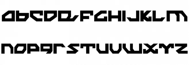 Nightrunner Condensed Caratteri MINUSCOLO