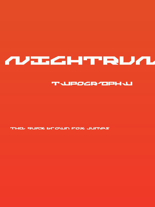 Nightrunner Expanded Poster