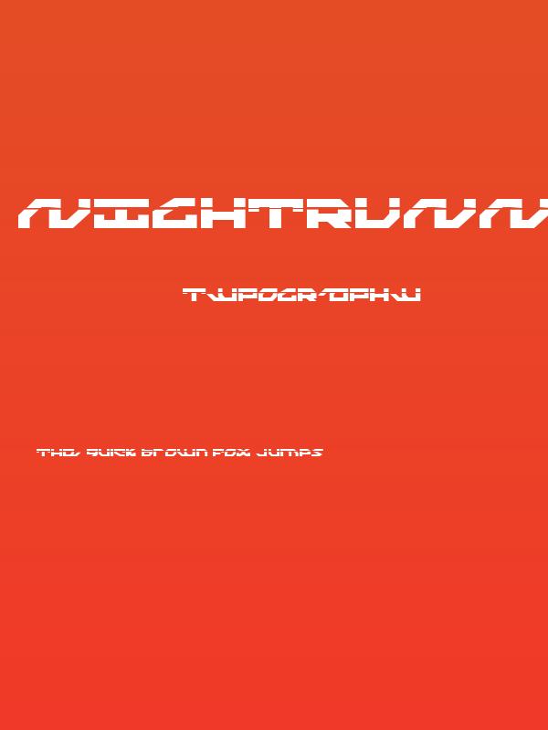 Nightrunner Laser Poster