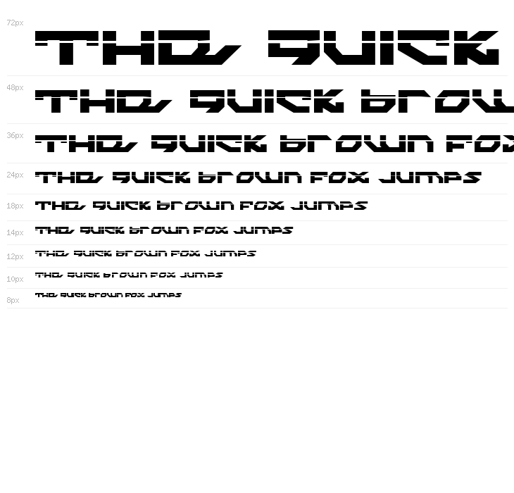 Nightrunner Laser Waterfall