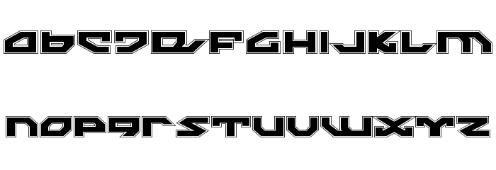 Nightrunner Pro Font LOWERCASE