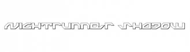 Nightrunner Shadow  تنزيل الخطوط