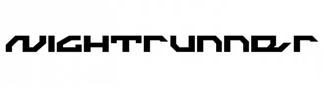 Nightrunner  नि: शुल्क फ़ॉन्ट्स डाउनलोड
