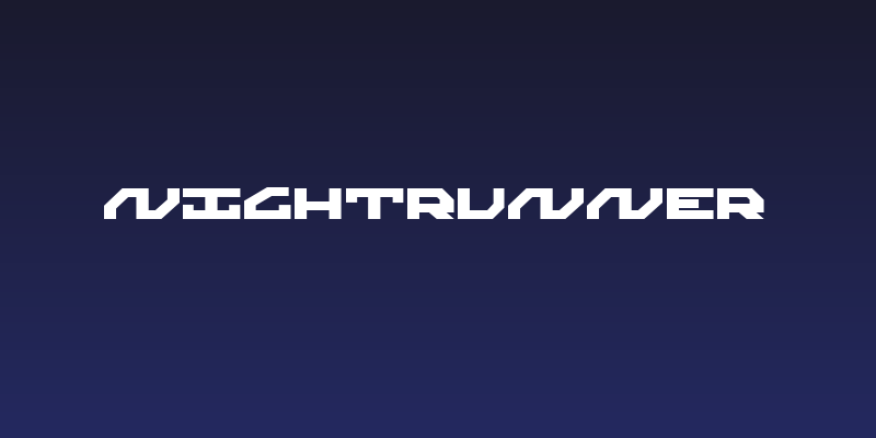 Nightrunner Social Header
