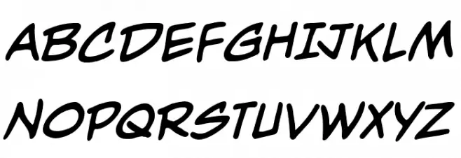 NightwatcherBB-Bold Schriftart Groß