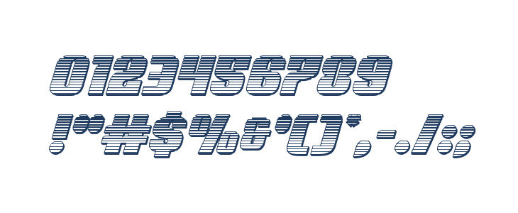 Nightwraith Chrome Italic Other Characters