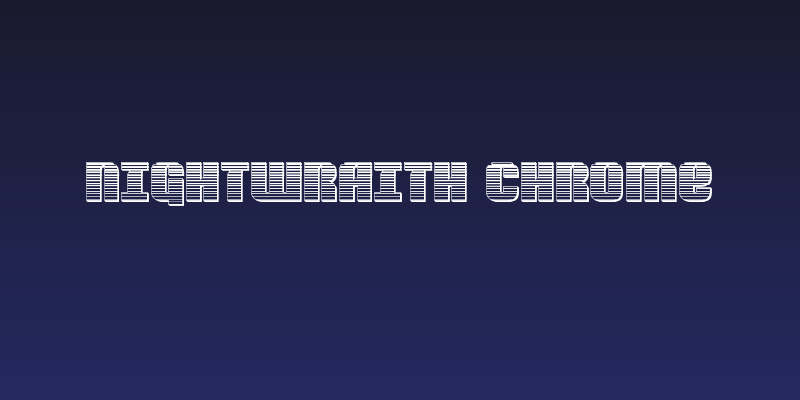 Nightwraith Chrome Social Header