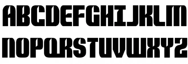 Nightwraith Condensed Fuentes MAYÚSCULAS