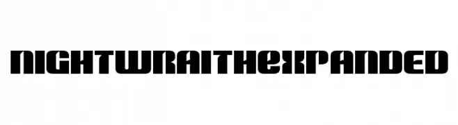 Nightwraith Expanded  Fuentes Gratis Descargar