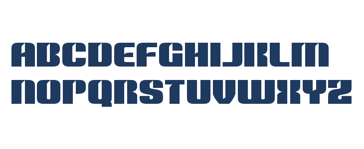 Nightwraith Expanded Lowercase