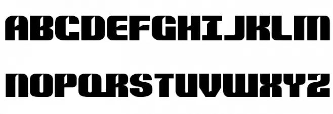 Nightwraith Expanded Шрифта ВЕРХНИЙ