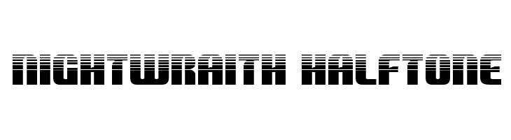 Nightwraith Halftone  免费字体下载