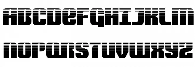 Nightwraith Halftone Fonte MAIÚSCULAS