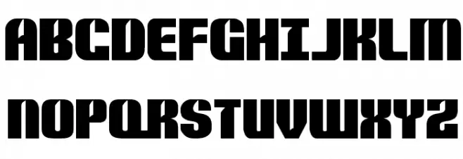 Nightwraith Regular Schriftart Groß