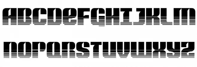 Nightwraith Two-Tone Polices MAJUSCULES