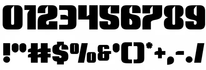 Nightwraith Font OTHER CHARS